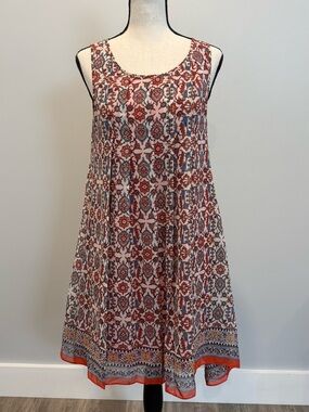 Max studio Sleeveless Printed Swing Dress, size XS, new